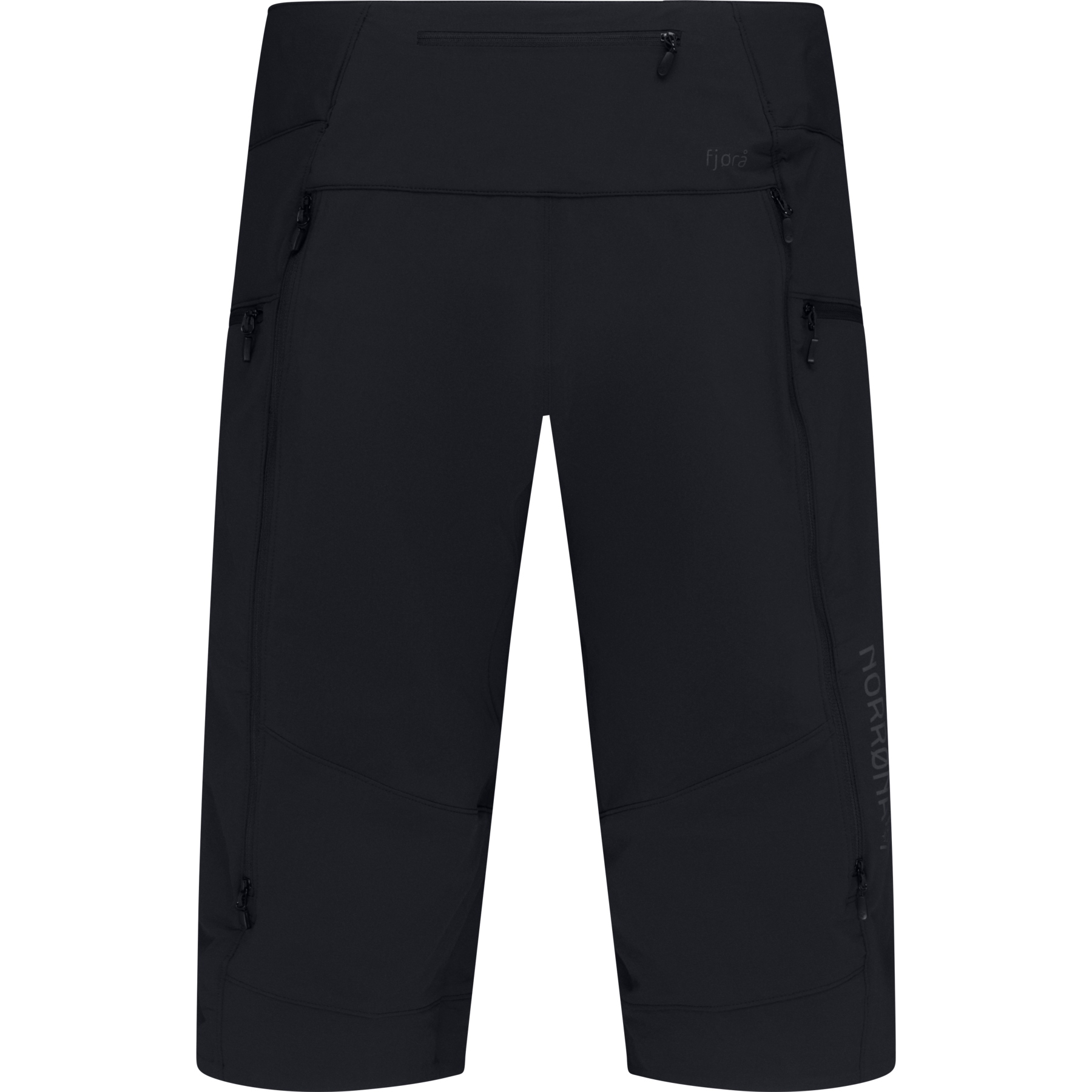 Norrona fjørå flex1 hybrid Shorts Men - Caviar Black | BIKE24