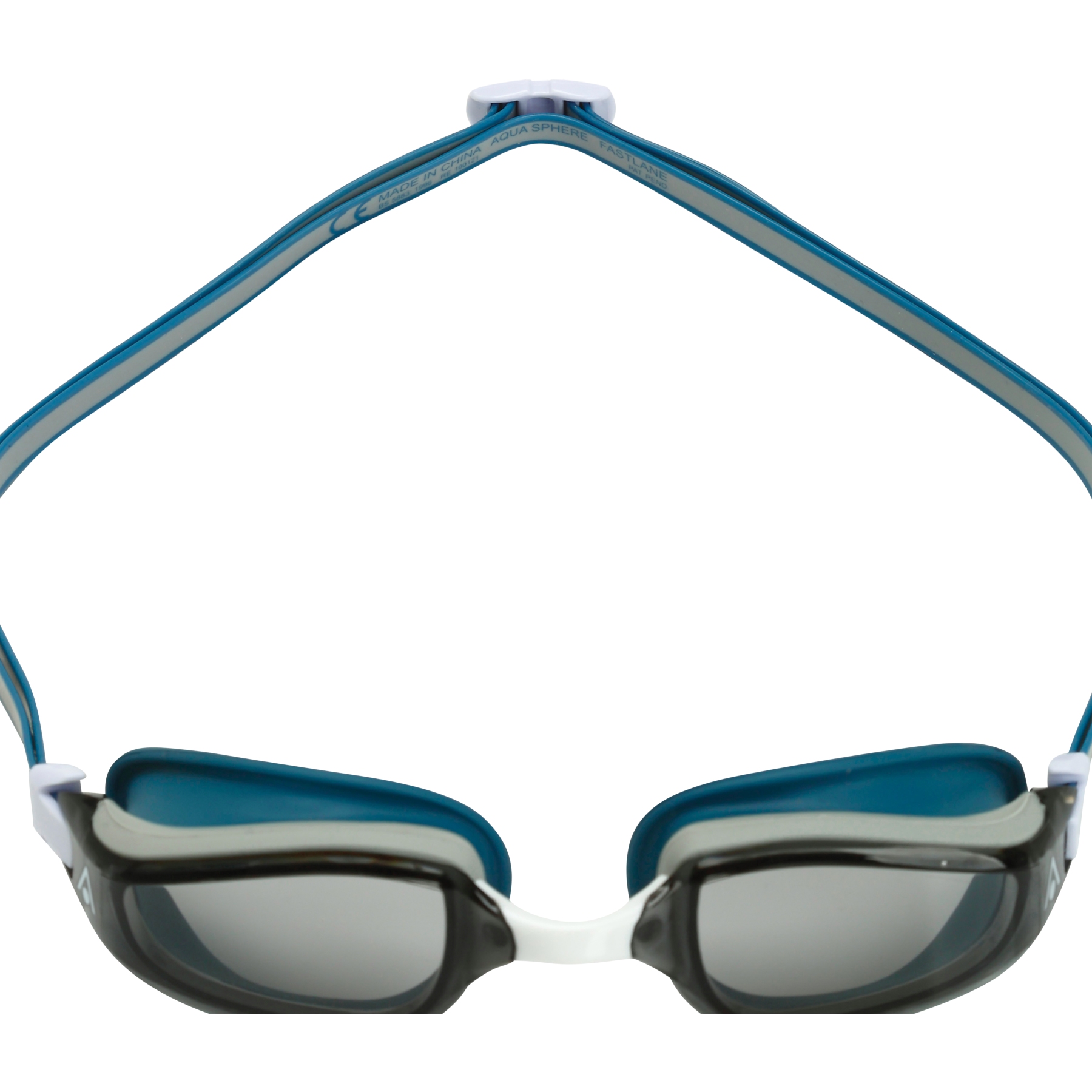 AQUASPHERE Lunettes de Natation Teinte Smoke Fastlane Petrol Petrol