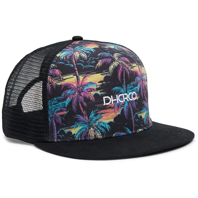 Produktbild von DHaRCO Flat Brim Trucker Cap - Stoke Wizard