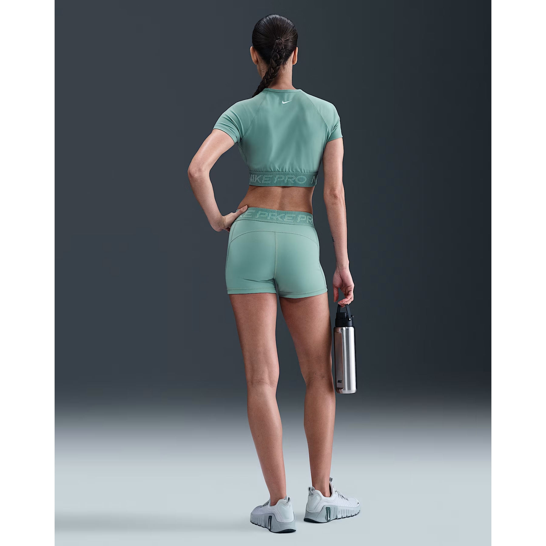 mint nike pro shorts