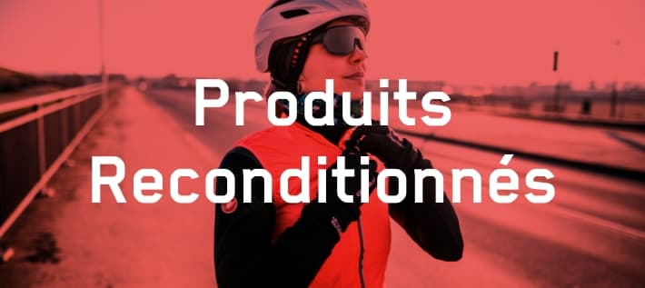 PRODUITS RECONDITIONNÉS : Vélos, composants et vêtements reconditionnés