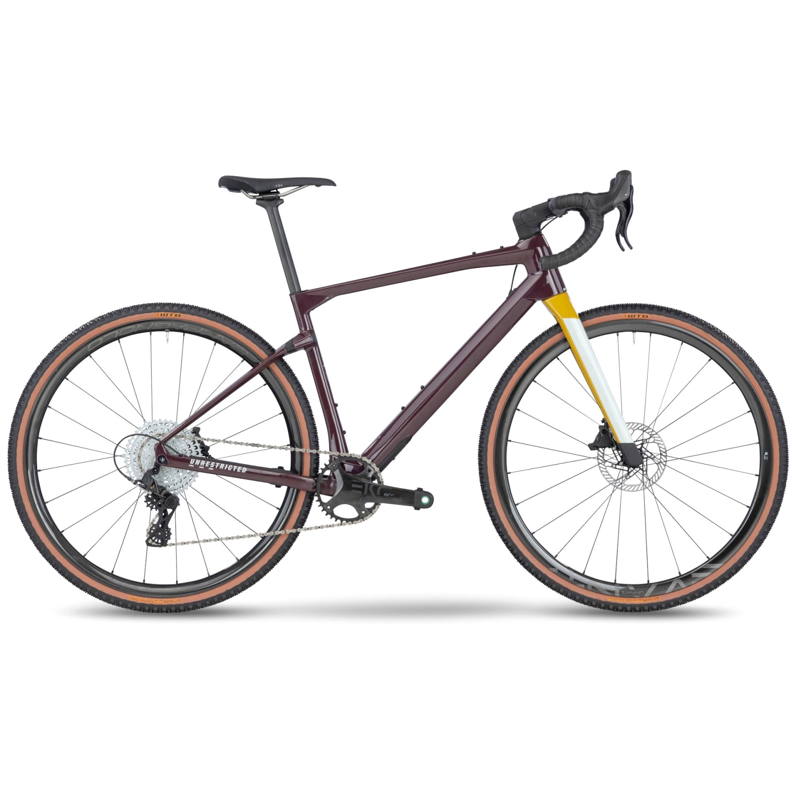 Productfoto van BMC URS 01 THREE - Carbon Gravel Bike - 2023 - prune / wit