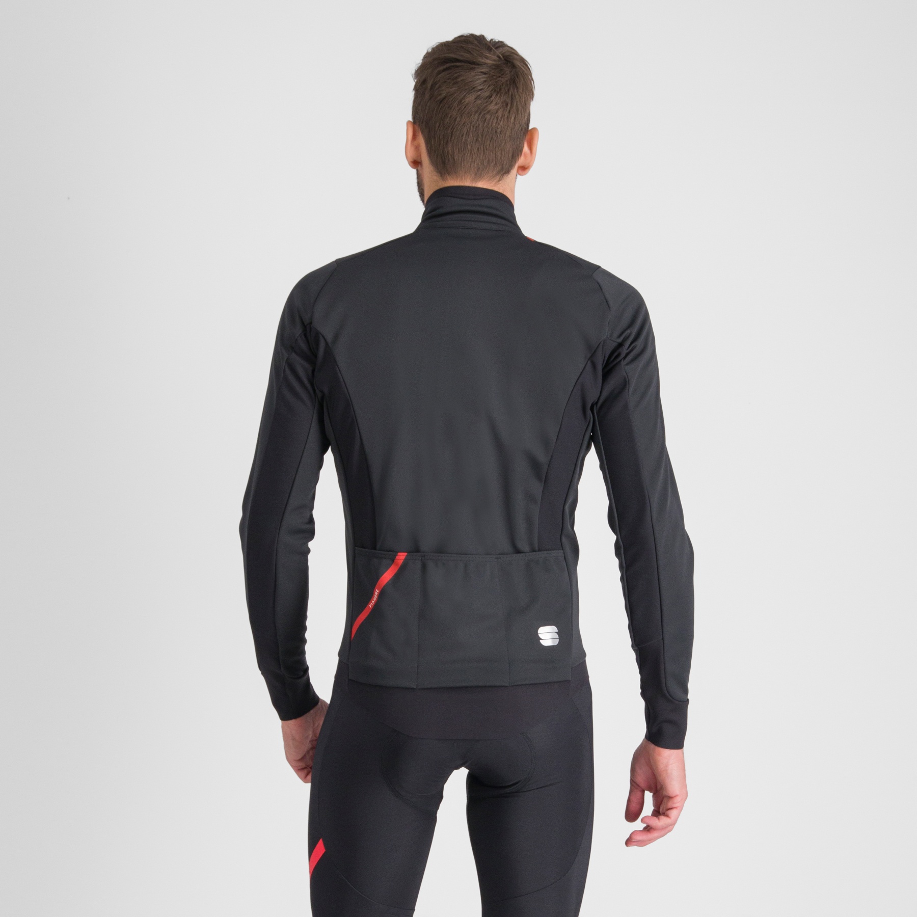 Jackets Cycling Mens Fiandre Light Short Sleeve Jacket Black