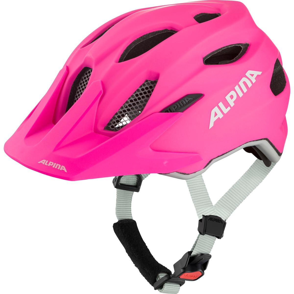 Picture of Alpina Carapax JR. Kids Helmet - shocking-pink matt