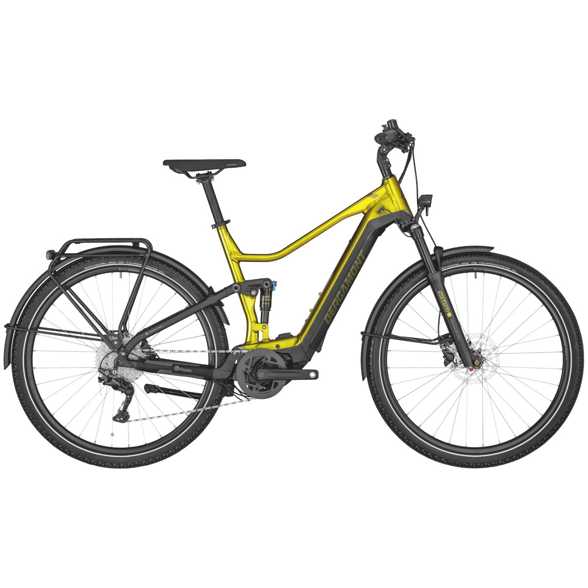 Picture of Bergamont E-HORIZON FS - Trekking E-Bike - 2022 - yellow gold