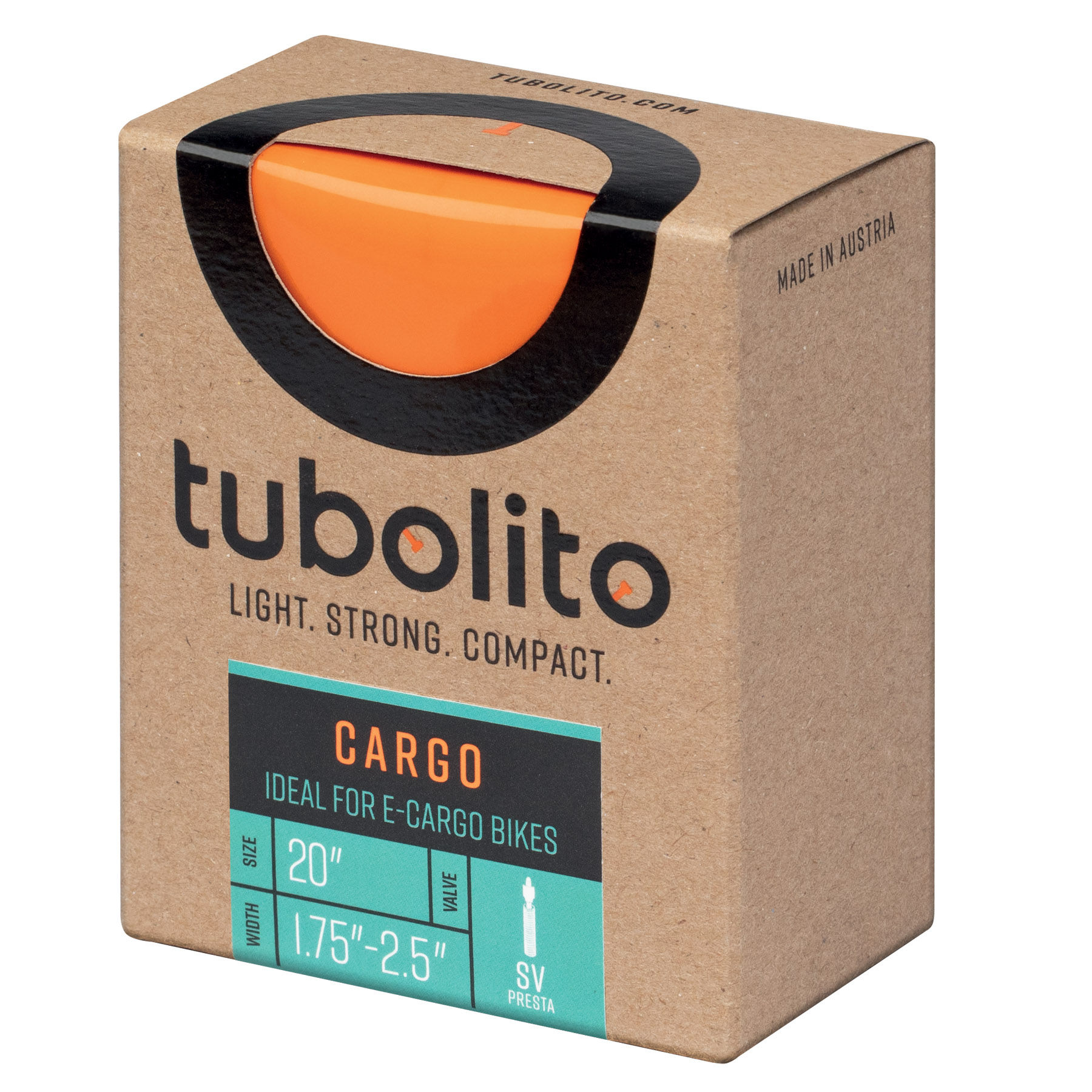 Productfoto van Tubolito Tubo Cargo Tube - 20&quot;x1.75-2.5&quot; - Presta Valve