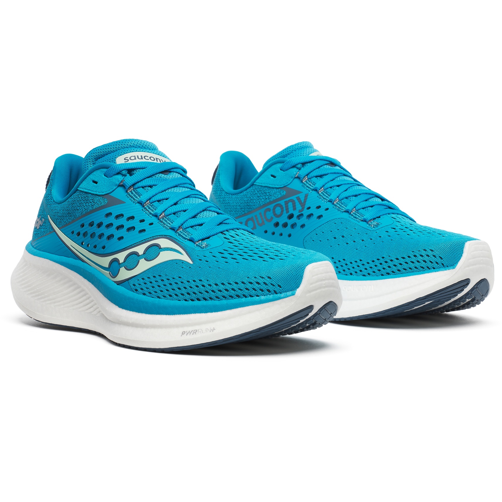 Saucony Ride 17 Running Shoes Women viziblue mirage BIKE24