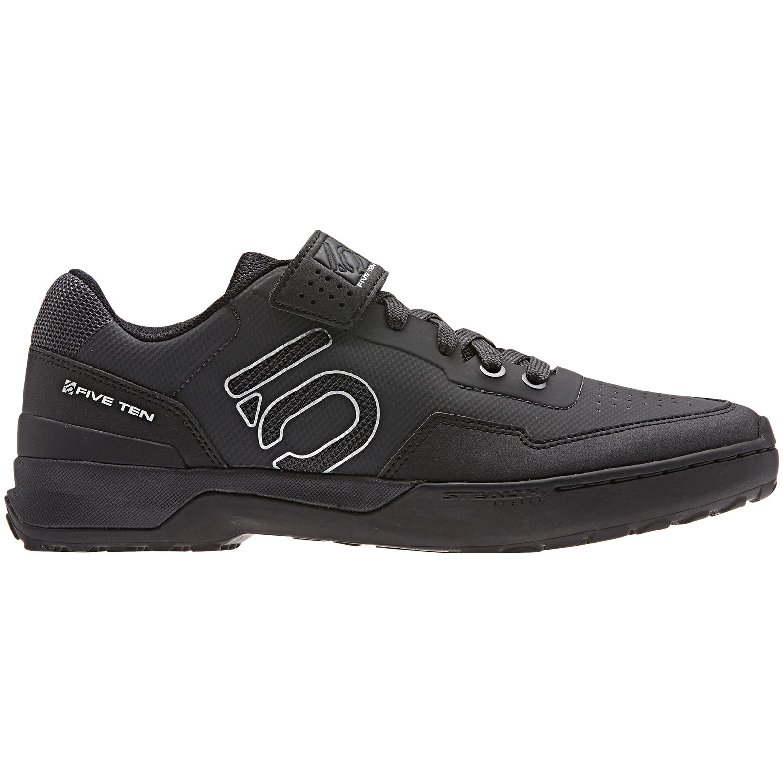 Picture of Five Ten Kestrel Lace Mountainbiking Shoes - Carbon / Core Black / Clear Grey