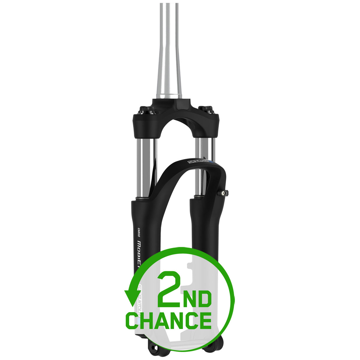 Picture of SR Suntour SF22 MOBIE A32-CGO Suspension Fork - 20&quot; | 50mm | Tapered | 15x100mm - black matte - 2nd Choice