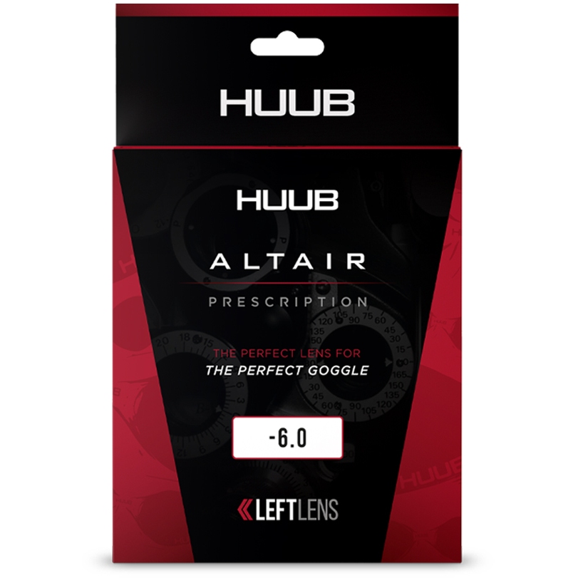 Productfoto van HUUB Design Altair Prescription Lens - Left Eye - red