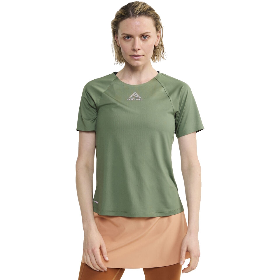 CRAFT Pro Trail Tee Women - Thyme | BIKE24