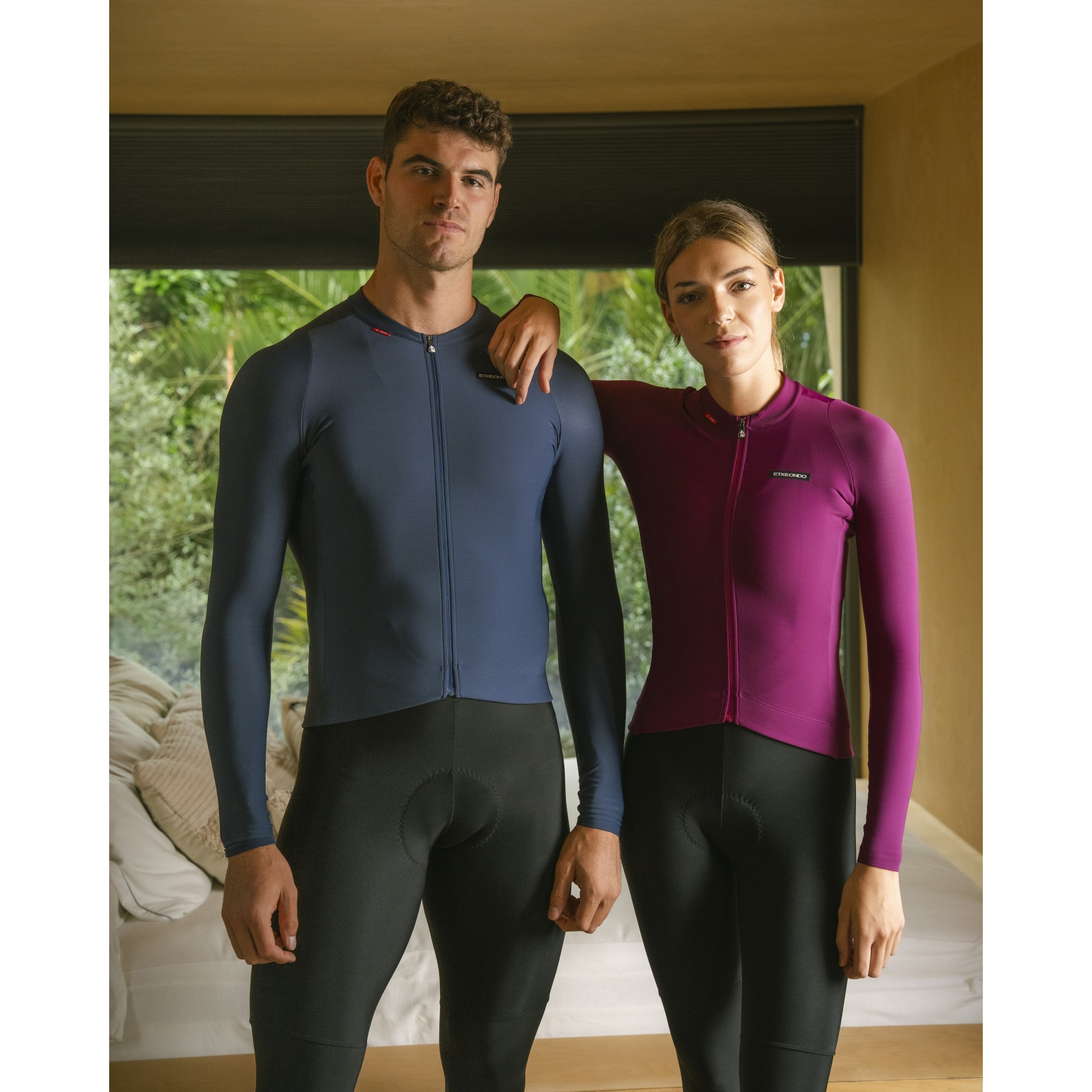 Etxeondo Alde Thermo Longsleeve Jersey Men - Navy Blue | BIKE24