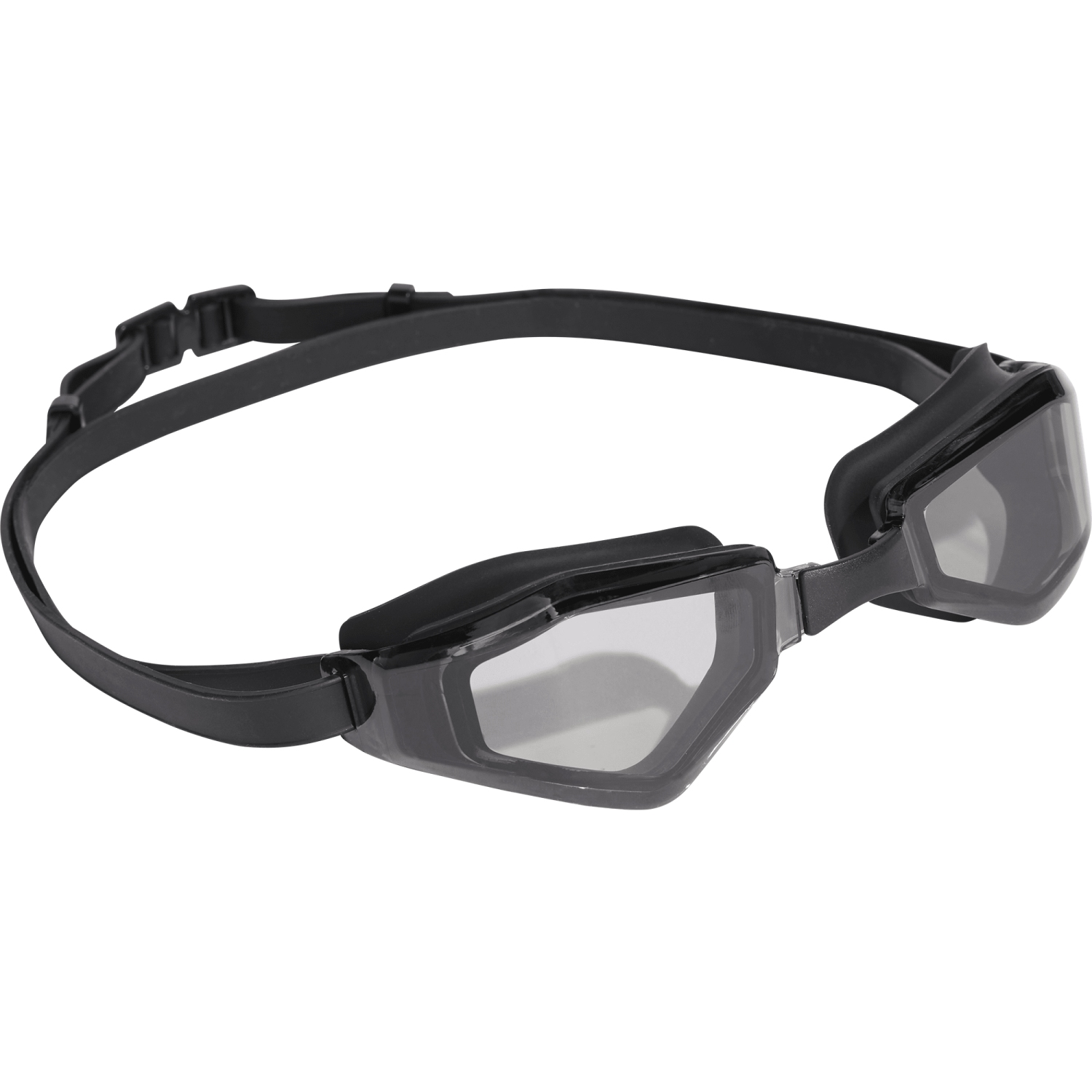 Image of adidas Ripstream Select Swim Goggles - black/carbon IK9660 - smoke lenses