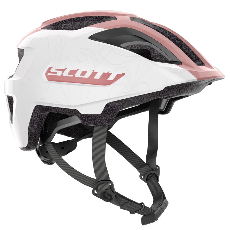 Image of SCOTT Spunto Junior (CE) Helmet - pearl white/light pink