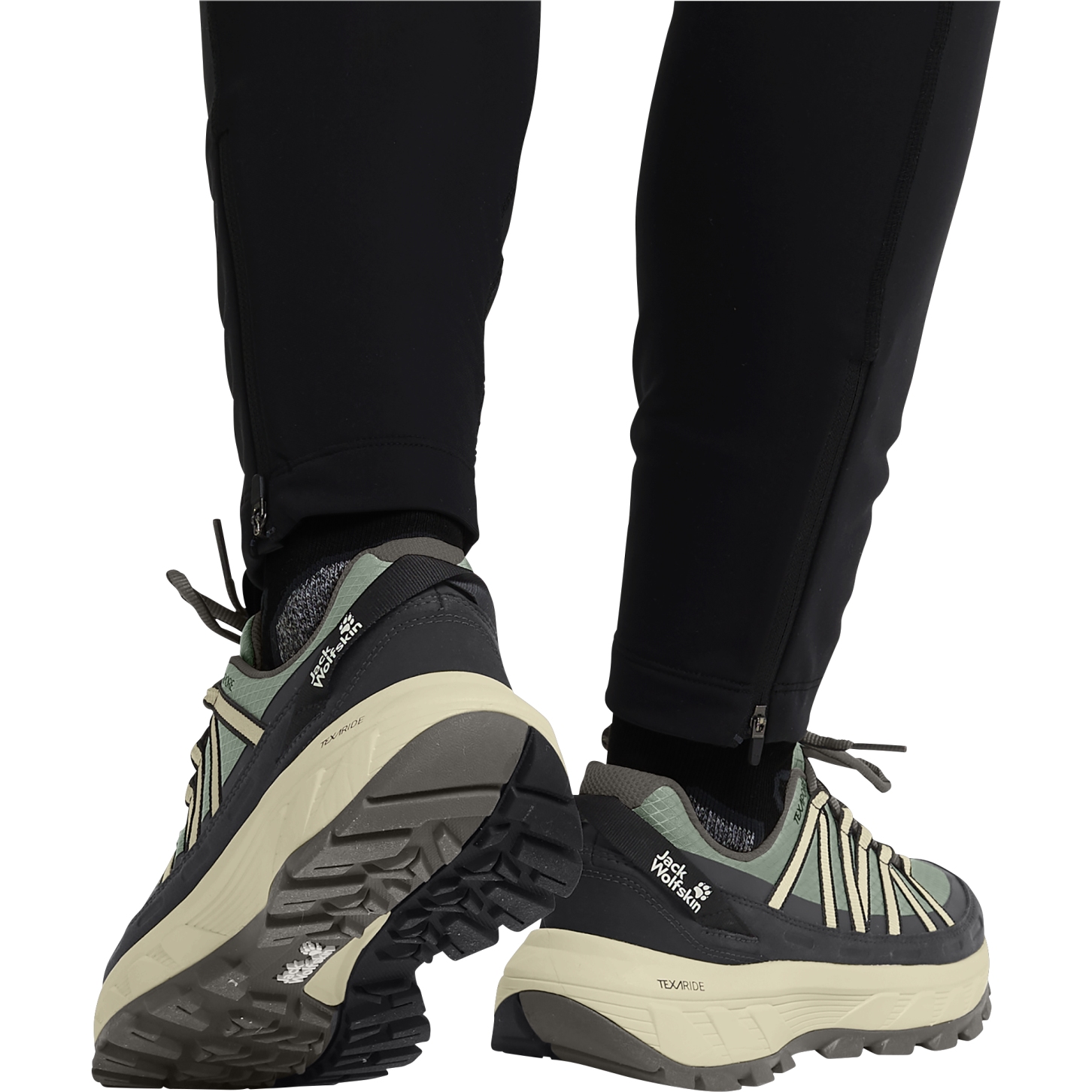 Jack Wolfskin Wild Hike Texapore Low Hiking Shoes Women - green