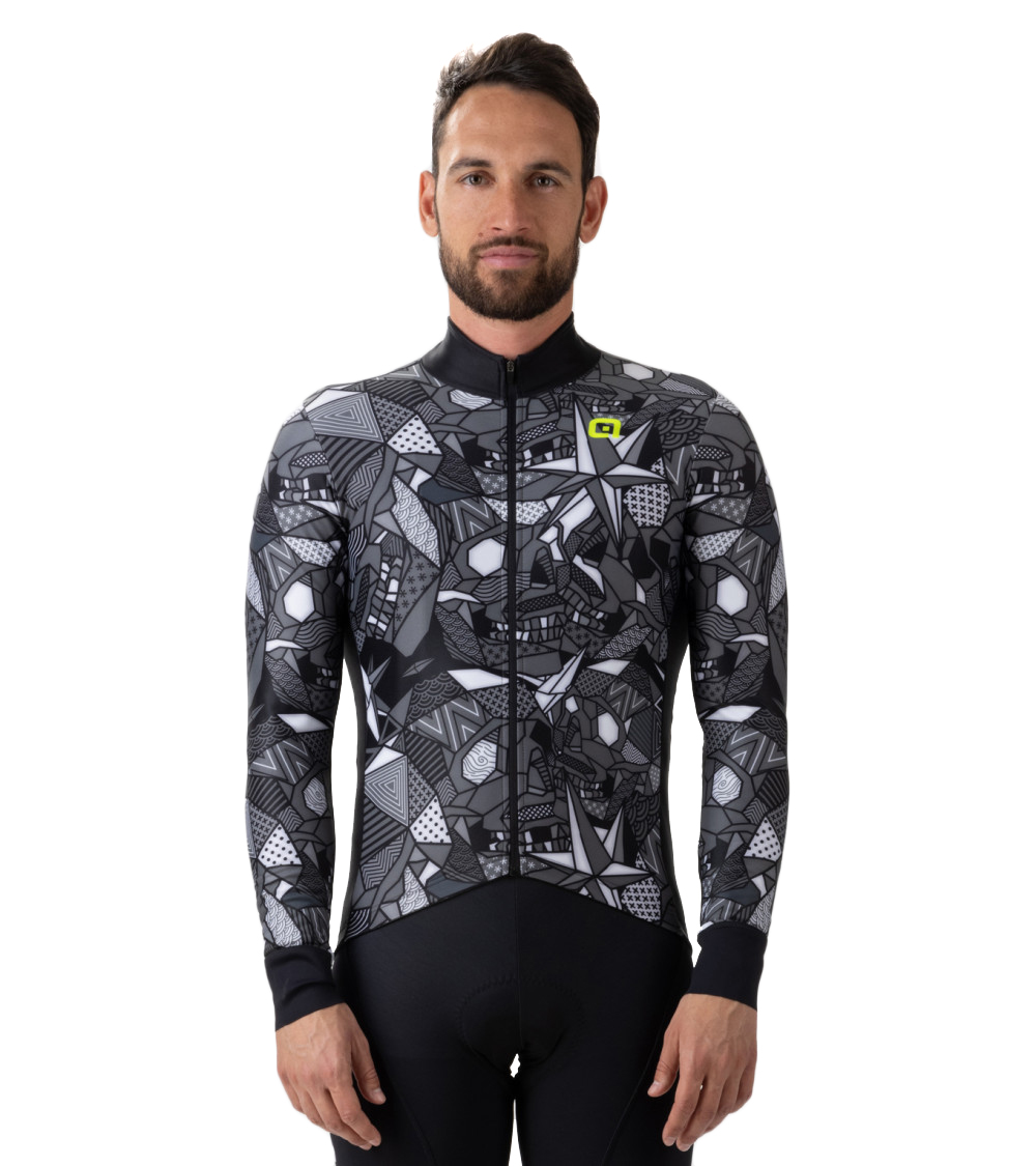 Picture of Alé PRAGMA Over Long Sleeve Jersey Men - grey