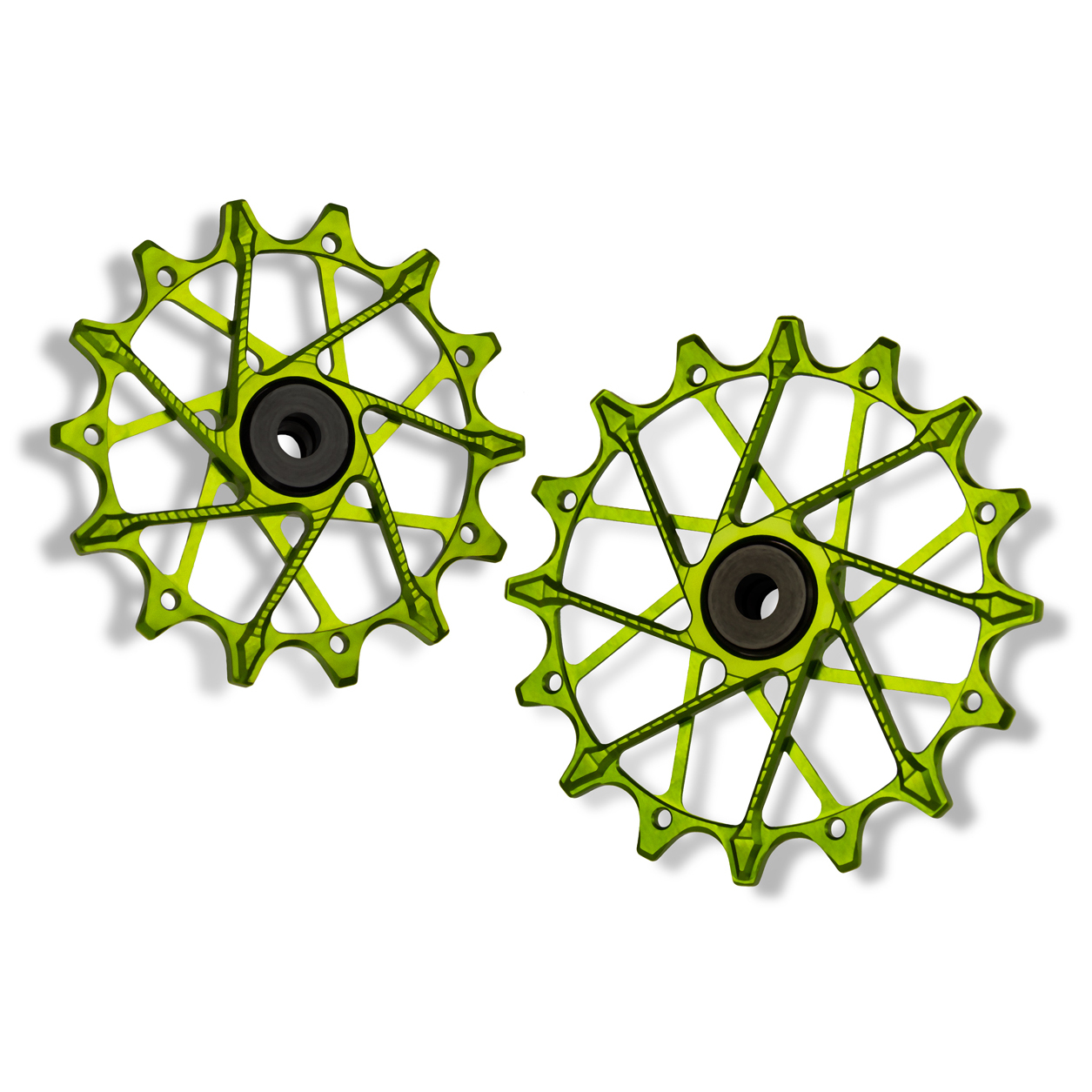 Bild von Garbaruk Schaltungsrädchen für Shimano und Sram Transmission | 14-16 Zähne | 12-fach - grün