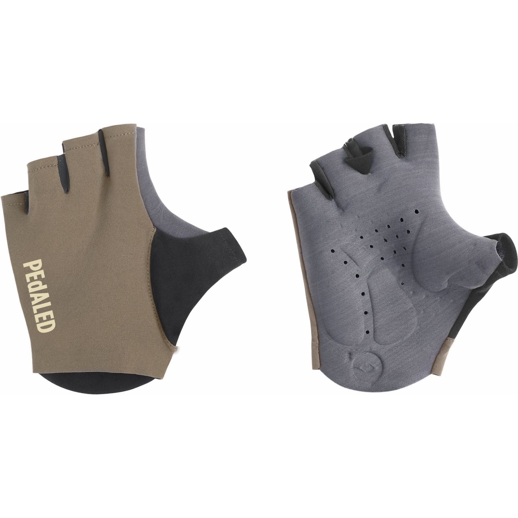 Productfoto van PEdALED Odyssey Elastic Interface® Fietshandschoenen - Military Green