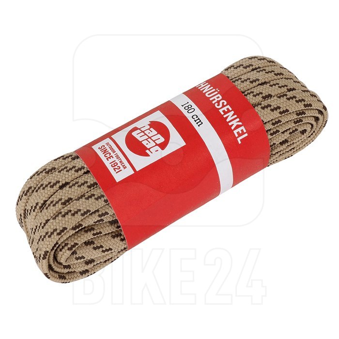 Picture of Hanwag Laces 6 mm - Tan/Brown / 220 cm