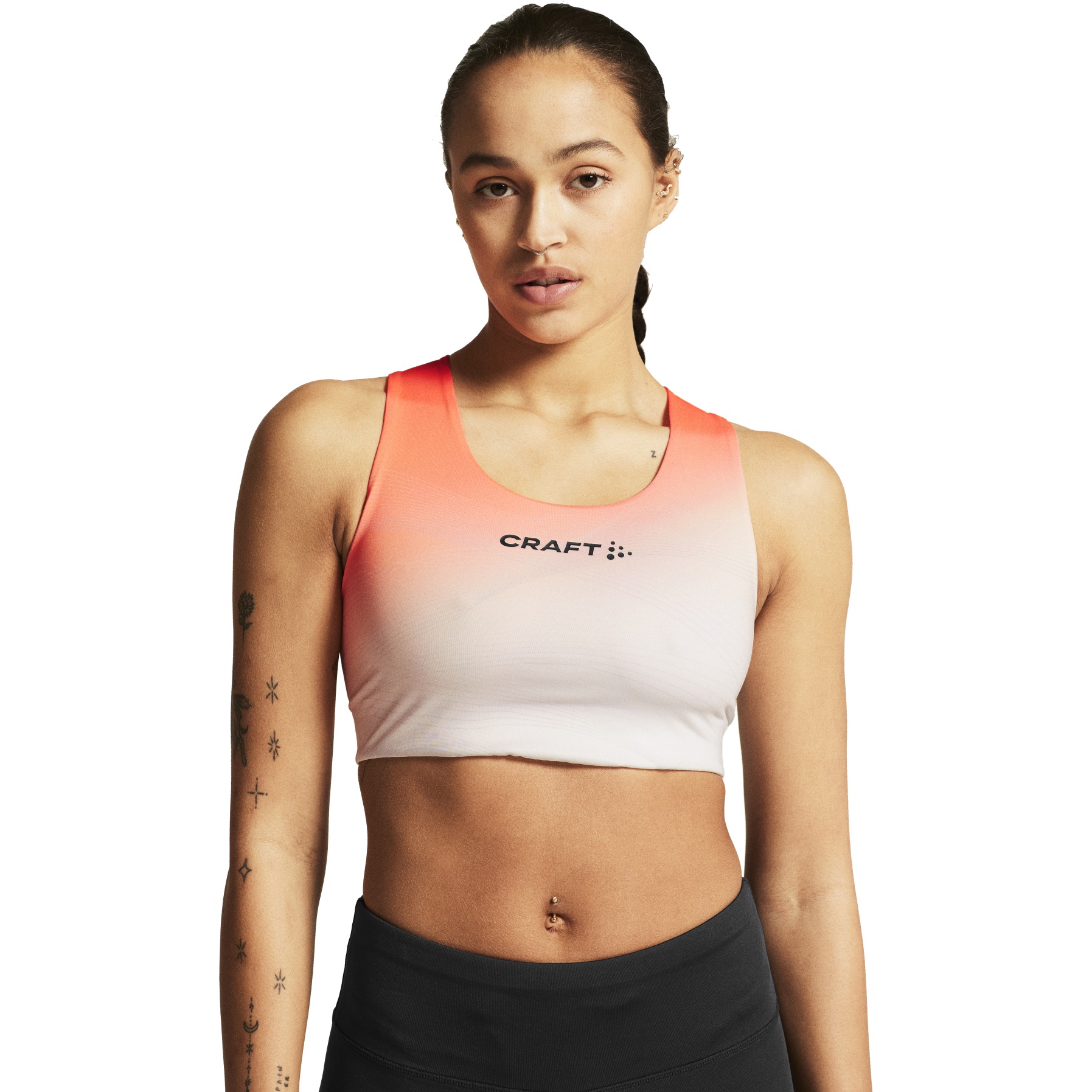 Productfoto van CRAFT Race Day Sport Top Dames - White/Multi
