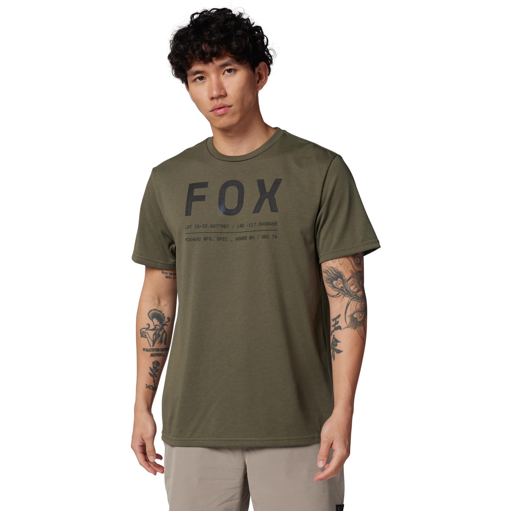 Picture of FOX Non Stop Short Sleeve Tech Tee Men - olive green