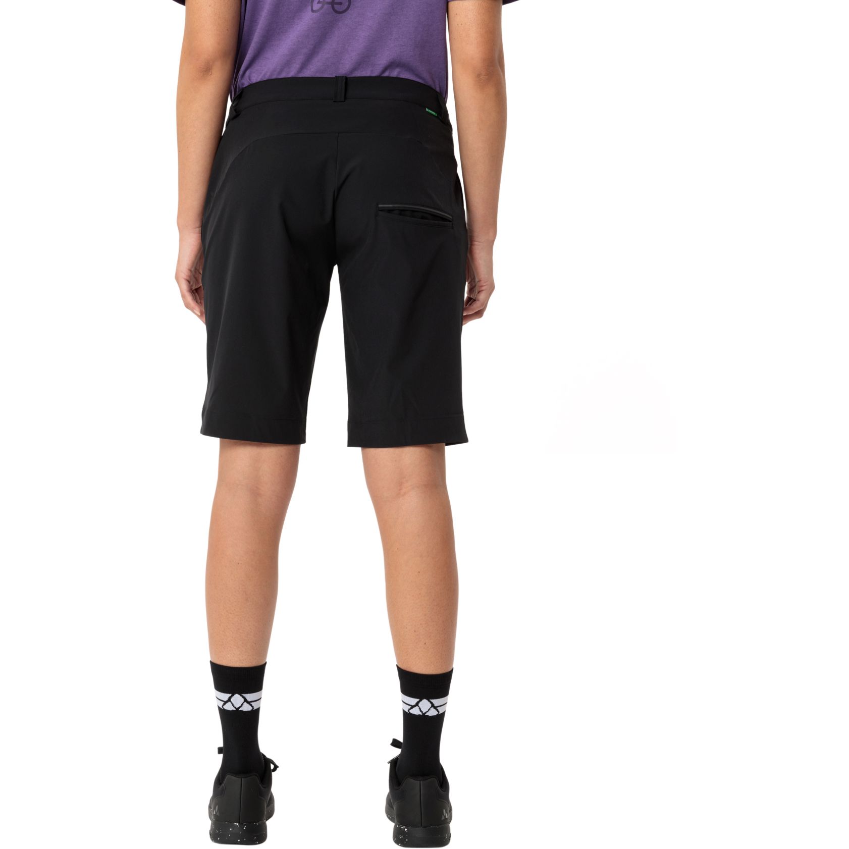 VAUDE Damen Radler Shorts - Urban Bike Shorts Mit Reflektionen