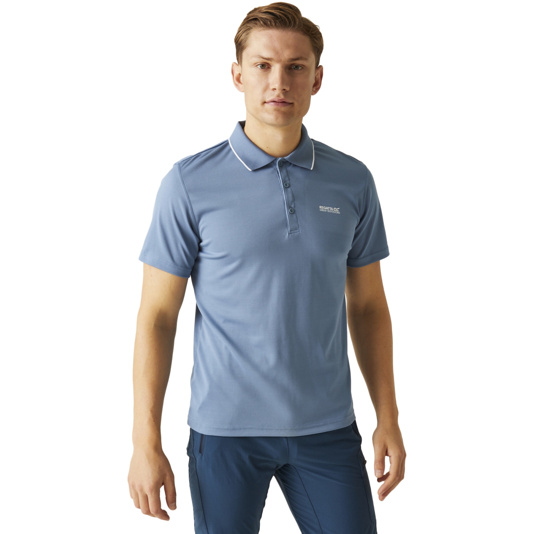 Produktbild von Regatta Maverik V Polo-Shirt Herren - Coronet Blue Z61