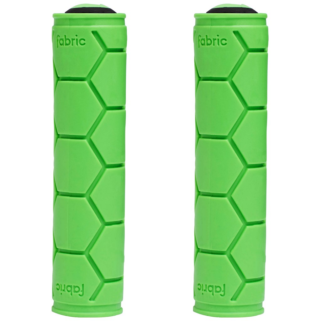Picture of Fabric Silicone Handlebar Grips - green