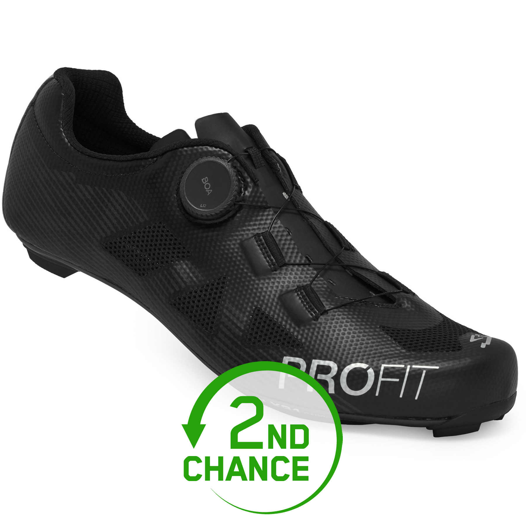 Picture of Spiuk PROFIT Road Carbon Shoes Men - black - 2nd Choice