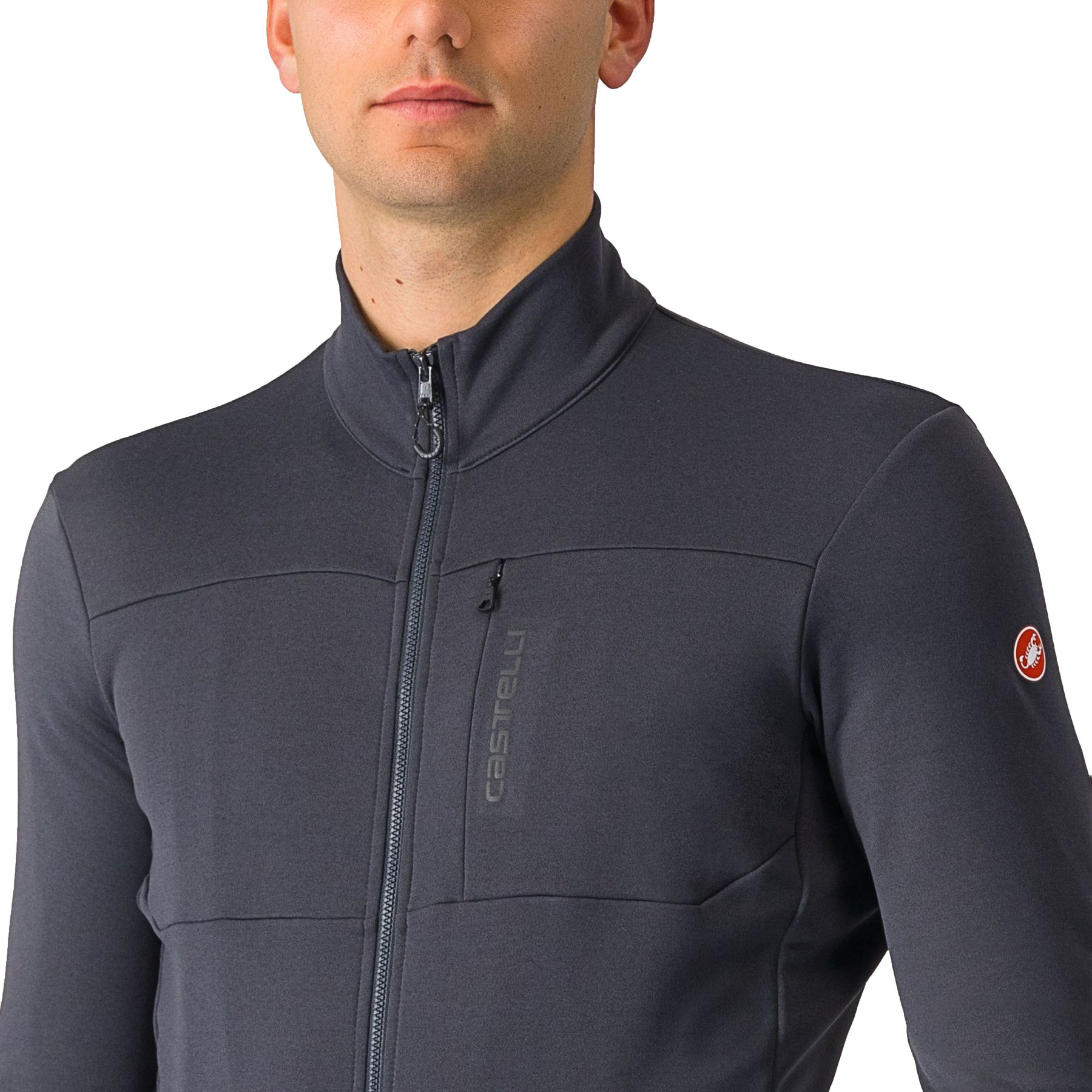 Castelli Unlimited Trail 2 Jersey Men - dark grey 030 | BIKE24