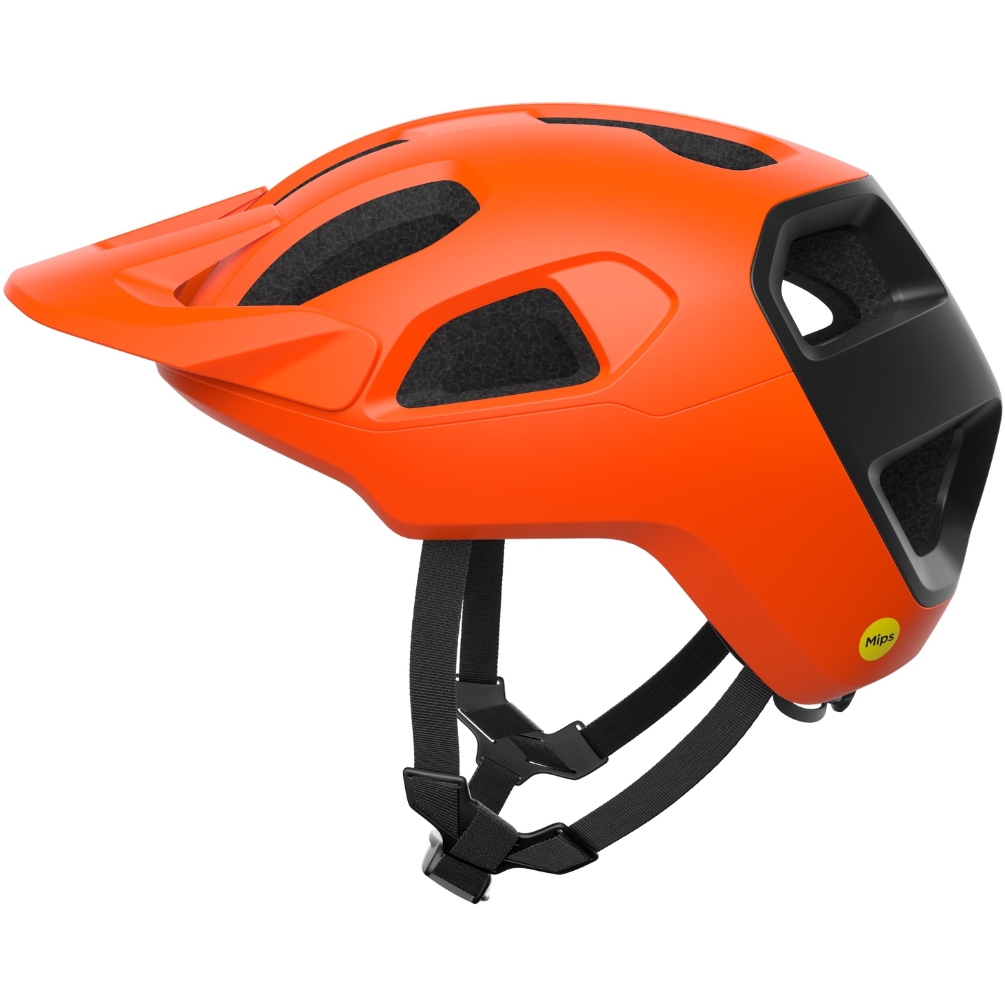 Produktbild von POC Cularis MIPS Helm - 8817 Fluorescent Orange Matt/Uranium Black Matt