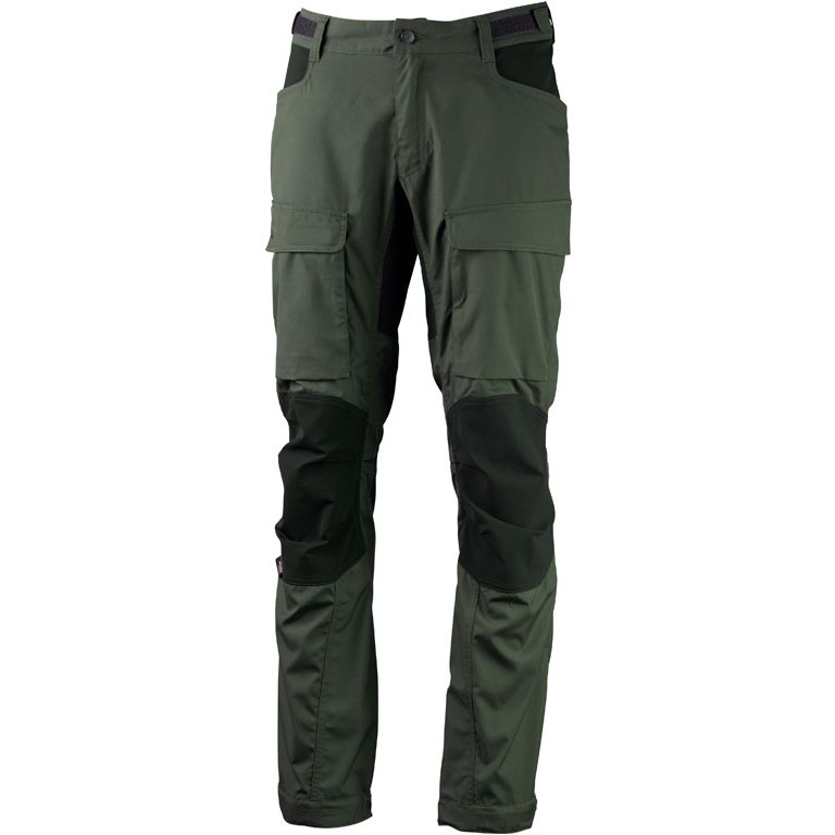 Picture of Lundhags Authentic II Hiking Pants - Forest Green/Dark Forest Green 619