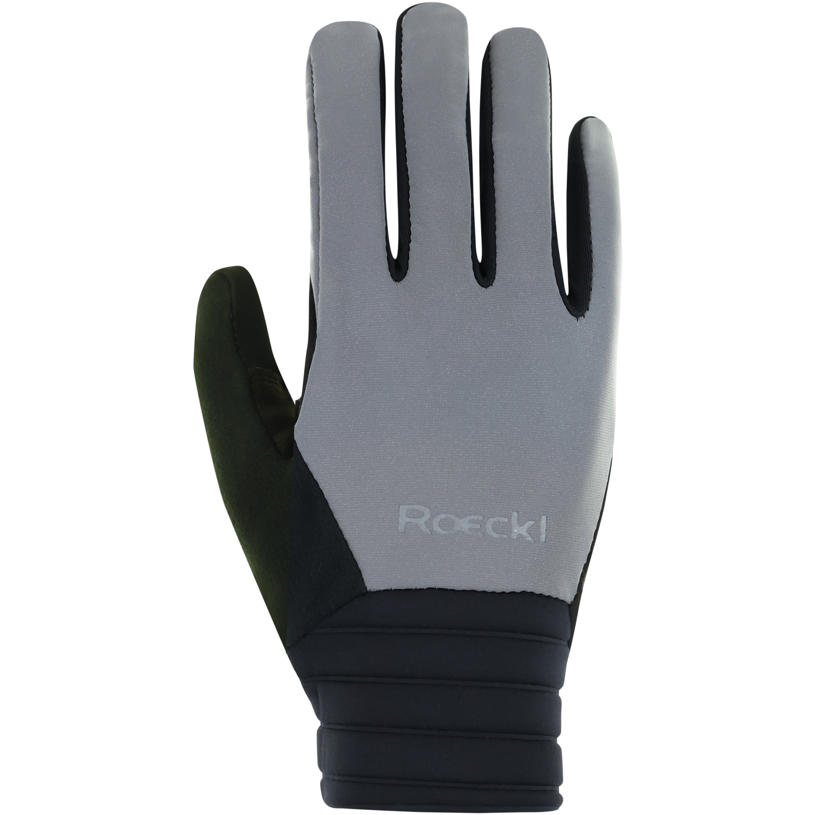 Produktbild von Roeckl Sports Rotterdam 2 Fahrradhandschuhe - silver reflect 8100