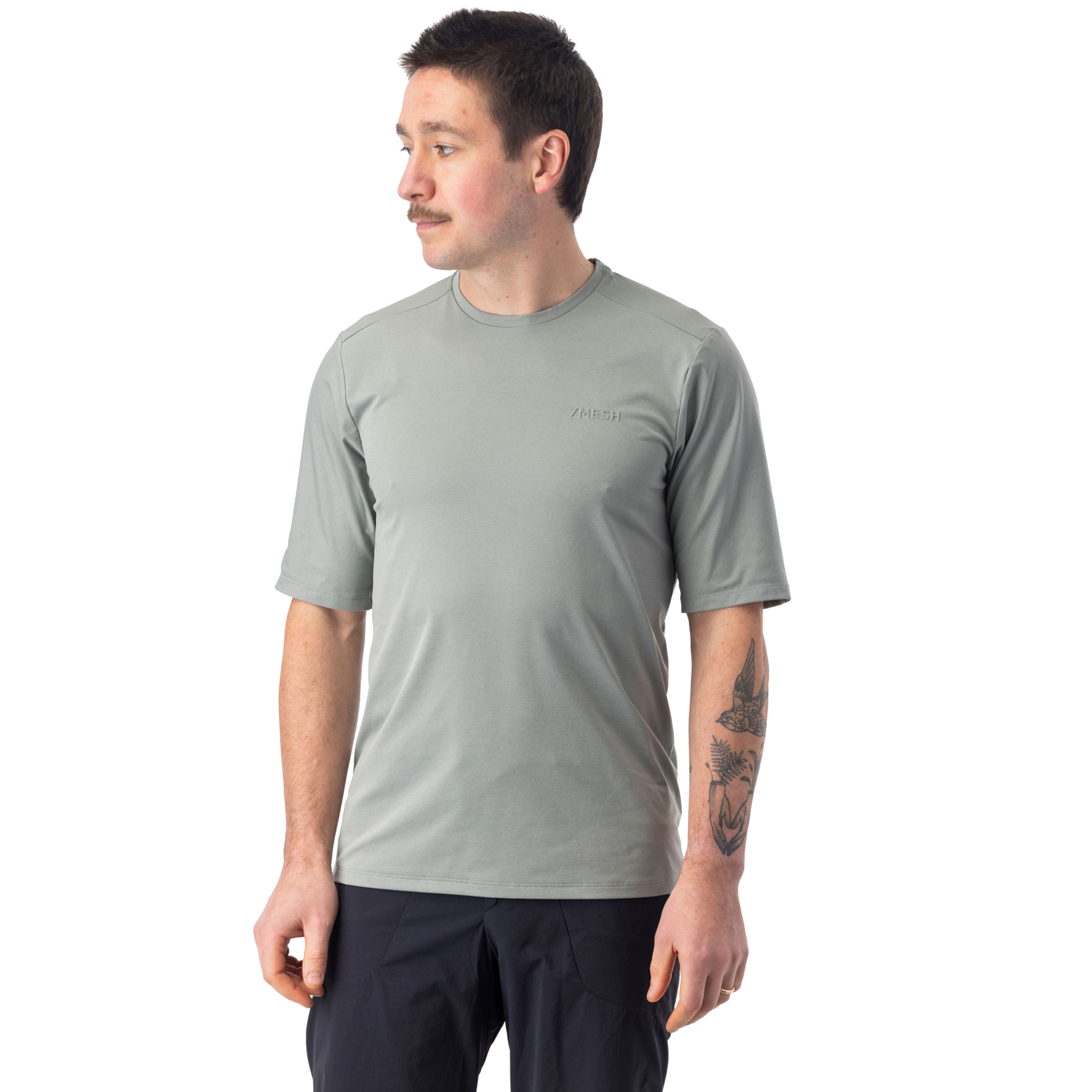 Productfoto van 7mesh Atlas Shirt met Korte Mouwen Heren - Shadow