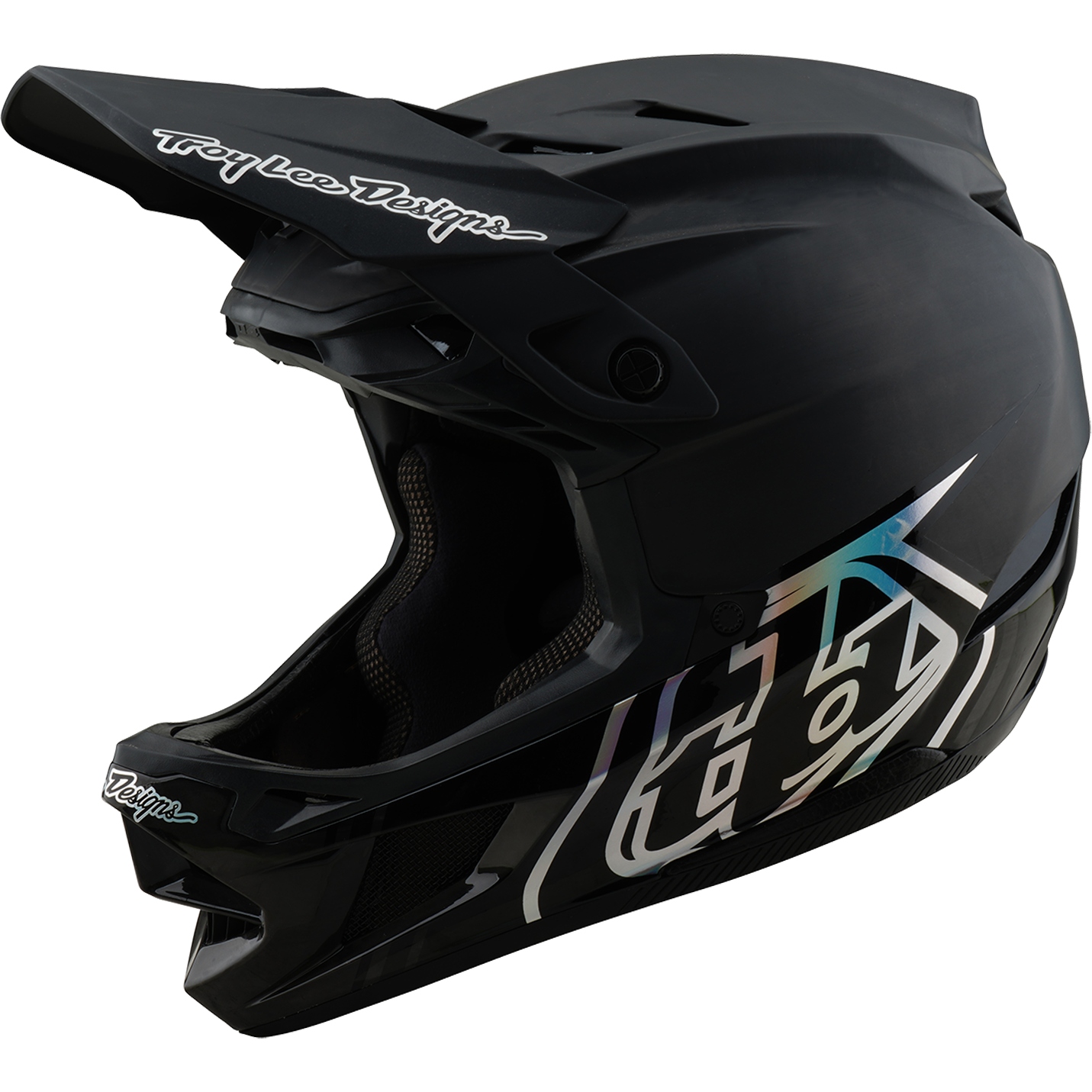 Photo produit de Troy Lee Designs Casque - D4 Carbon MIPS - Stealth Black