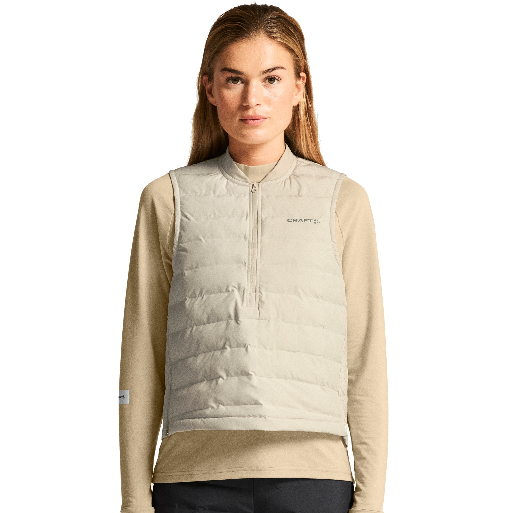 Спортивный жилет CRAFT SubZ для бега 5 женщин - Гипс