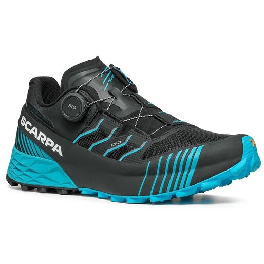 Picture of Scarpa Ribelle Run Kalibra ST Trail Running Shoes Men - black/azure