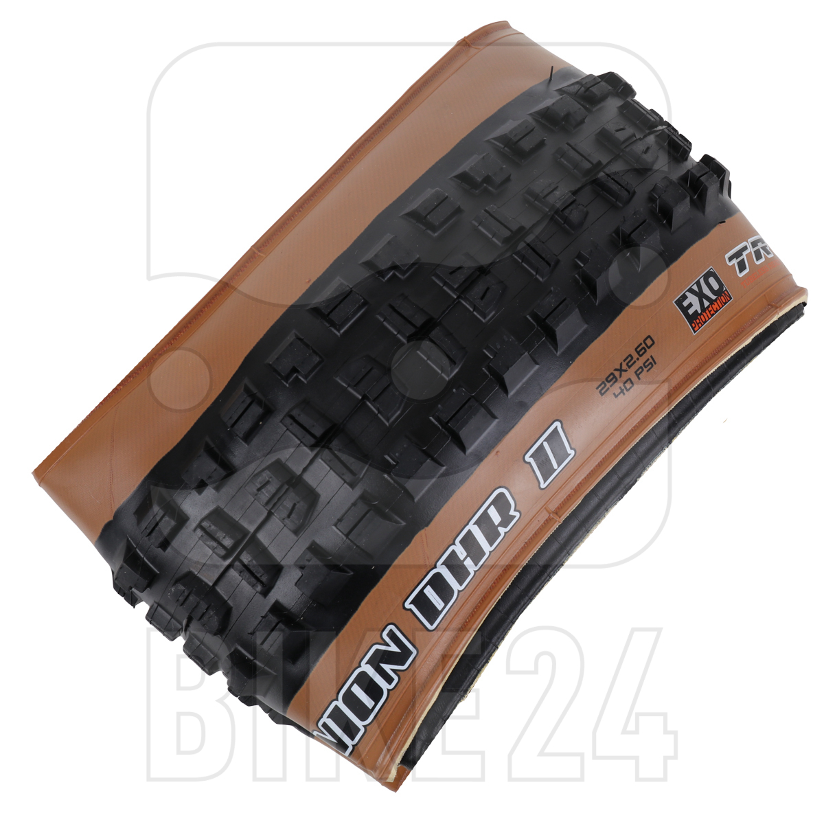 Picture of Maxxis Minion DHR II Folding Tire - Dual | EXO TR | WT - 29x2.60&quot; | Tanwall