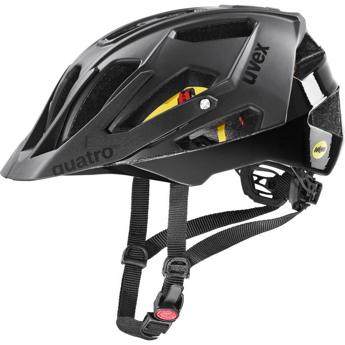 Produktbild von Uvex quatro cc MIPS Helm - all black