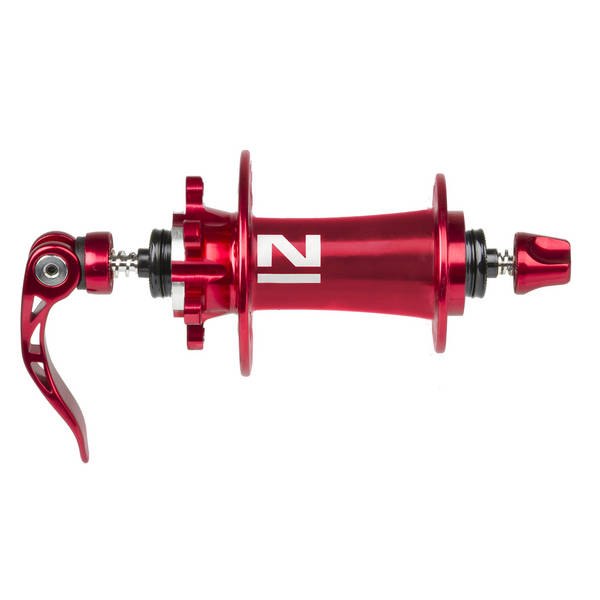 Picture of Novatec D791SB/A-15 4 in 1 Front Hub - Disc - 9x100mm QR - 32 Hole - red