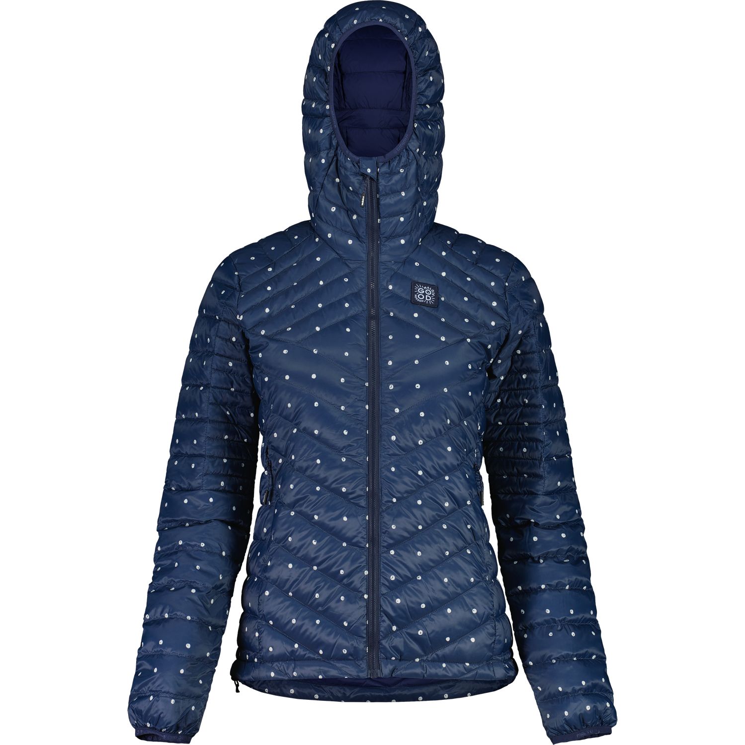Produktbild von Maloja ArgenteraM. Light Mountaineering ReDown Jacke Damen - night sky bubbledots 8896