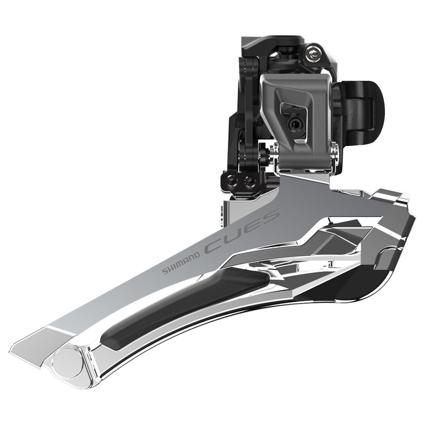 Передний переключатель Shimano CUES FD-U6030 с переключением вниз | 2x9/10 скоростей | Зажим (B)