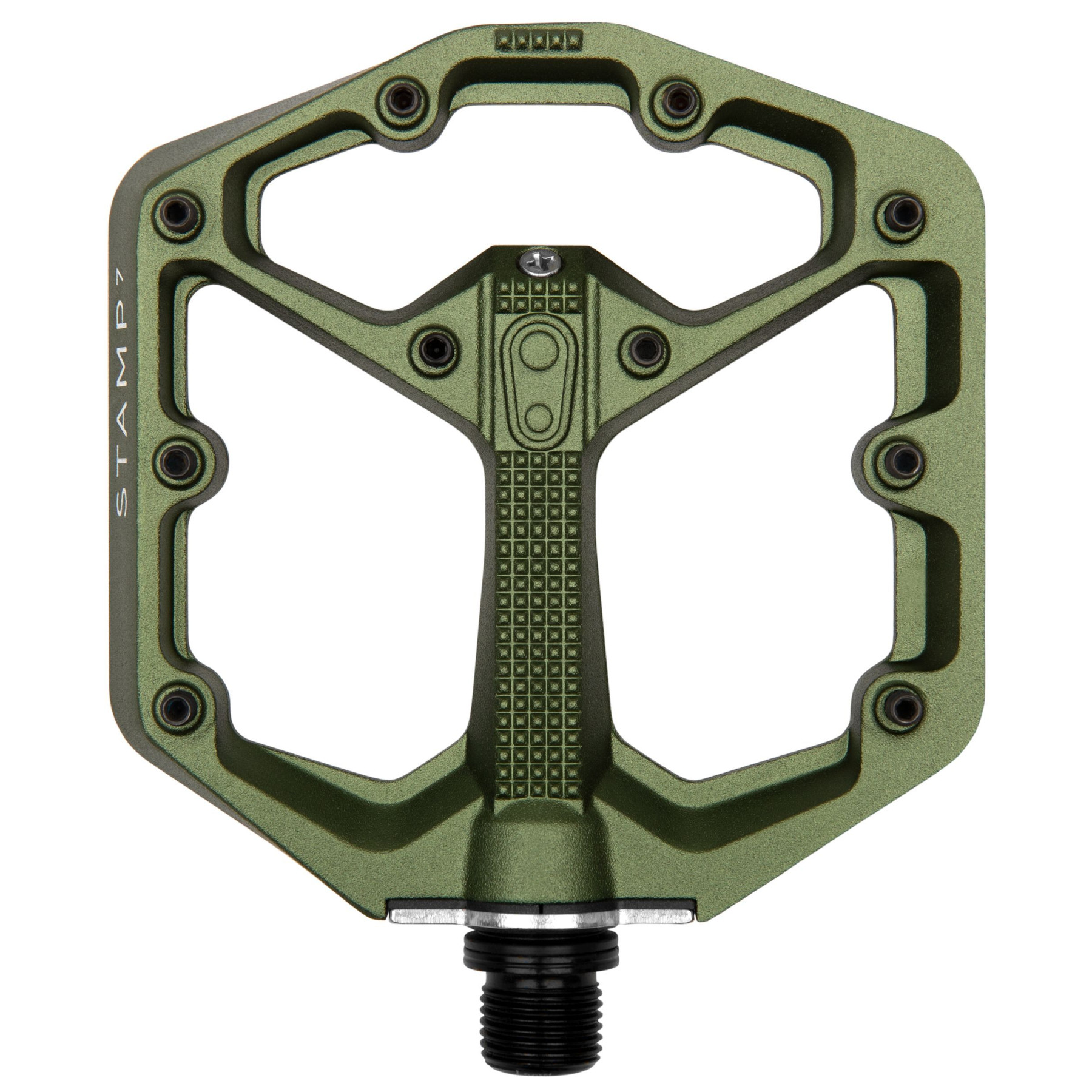 Productfoto van Crankbrothers Stamp 7 Small Platformpedalen - Camo Limited Collection - camo green
