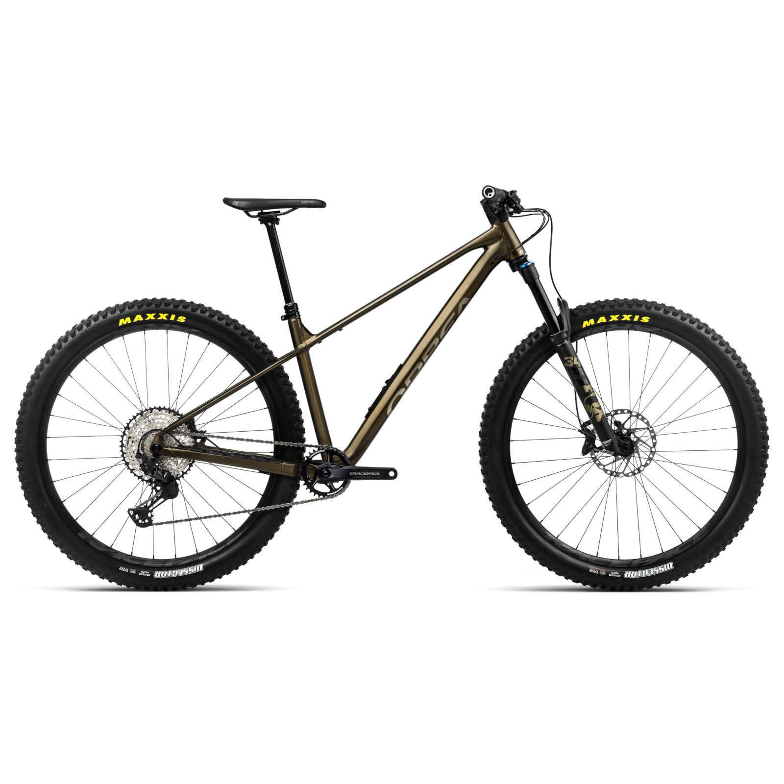 Produktbild von Orbea LAUFEY H-LTD Mountainbike - 2024 - Metallic Olive Green - Titanium Black (gloss)