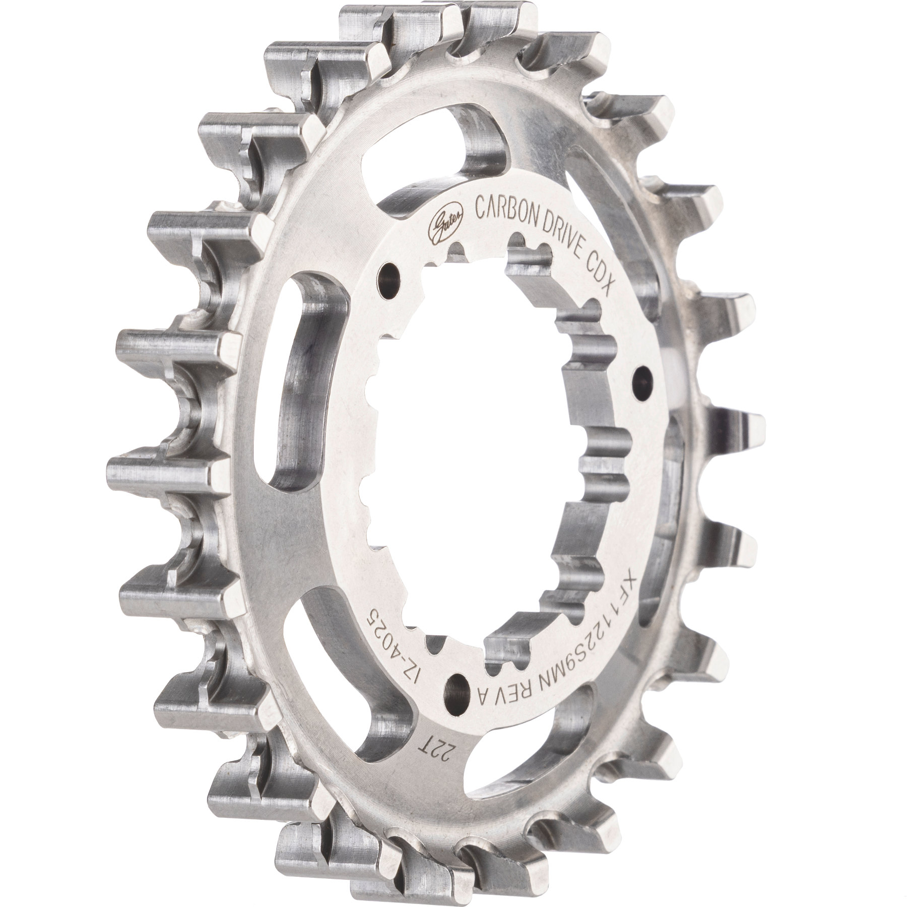 Gates Carbon Drive CDX Riemschijf - Achter | Fin Line | HG 9