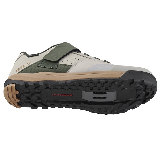 Shimano GE7（GE700） size27.2、色はLIGHT GRAY Shimano SH-GE700 MTB Shoes Men - Light Gray | BIKE24