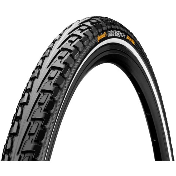 Picture of Continental RIDE Tour Wire Bead Tire - 27x1 1/4 Inches - black Reflex