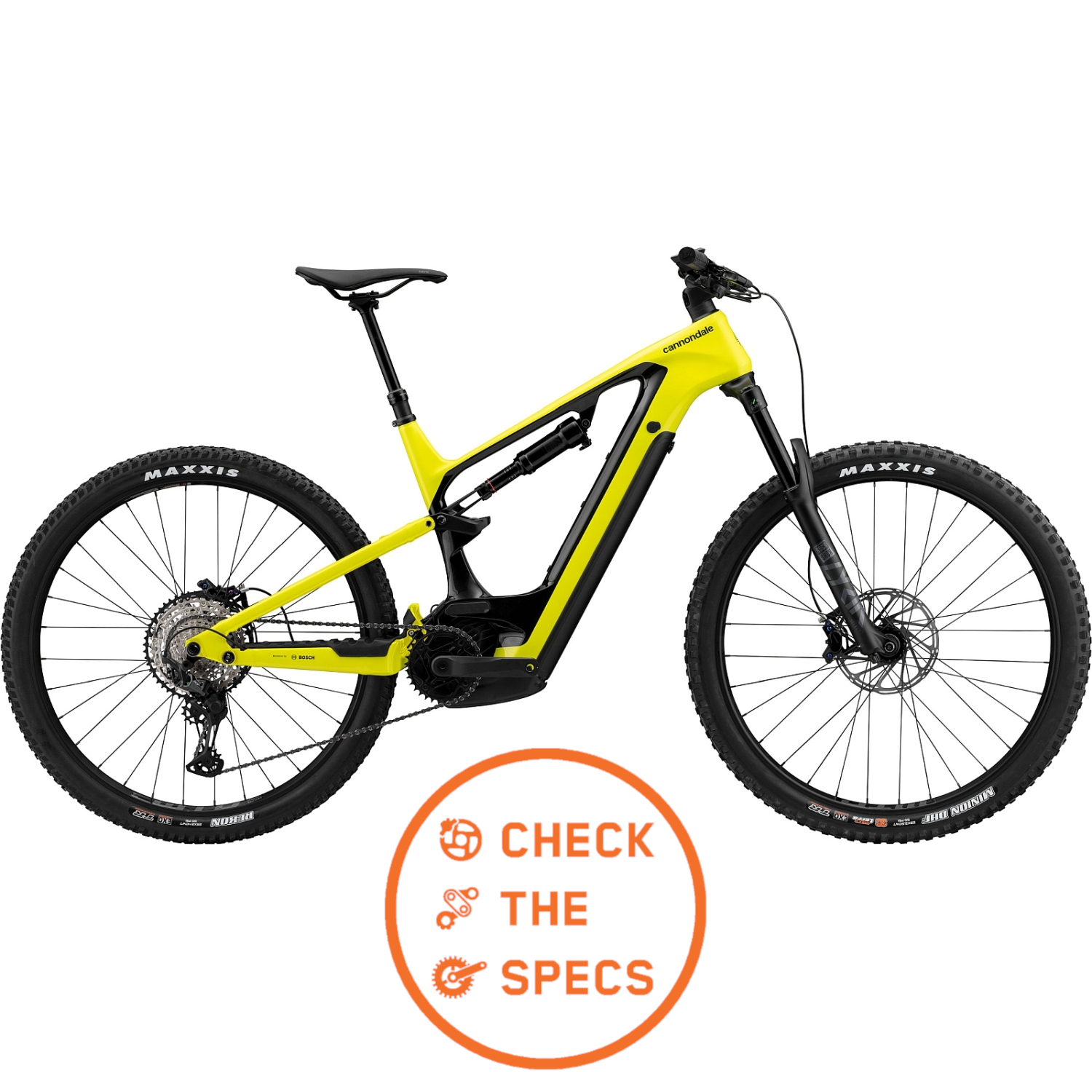 Picture of Cannondale MOTERRA NEO Carbon 2 - Electric Mountain Bike - 2022 - Highlighter A01