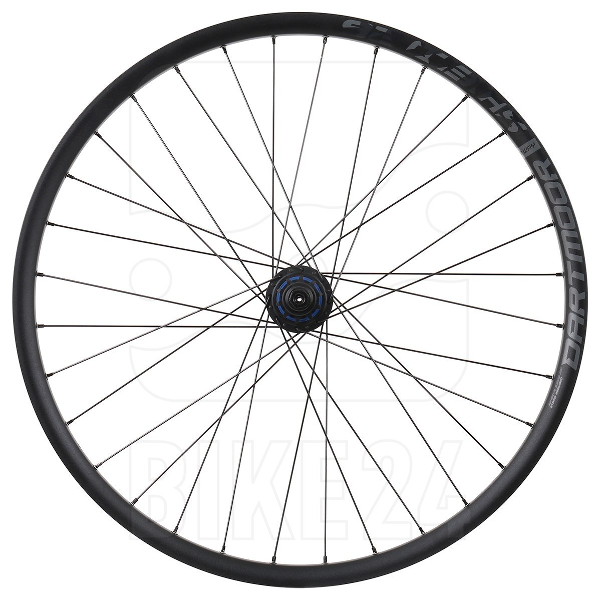 Photo produit de Dartmoor Shield 26 Inch Rear Wheel - Clincher - 6-Hole - Singlespeed 10x135mm Bolt In - black