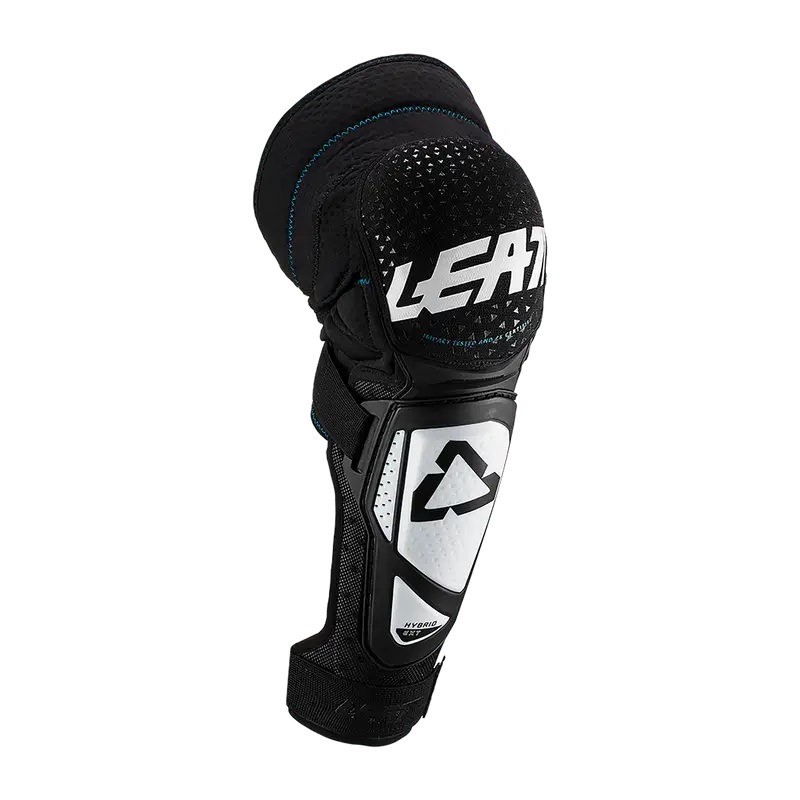 Picture of Leatt 3DF Hybrid EXT Knee and Shin Guards Junior - white/black